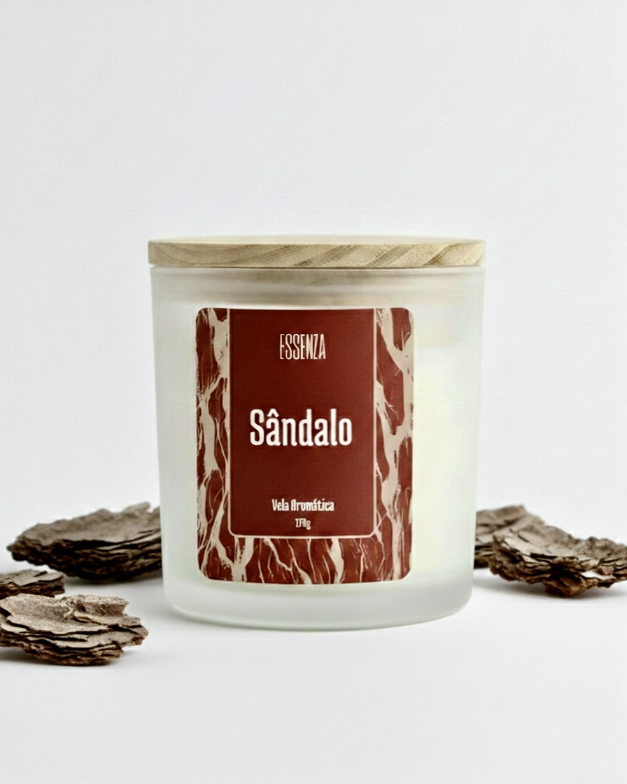 Vela Aromática Sândalo 170g