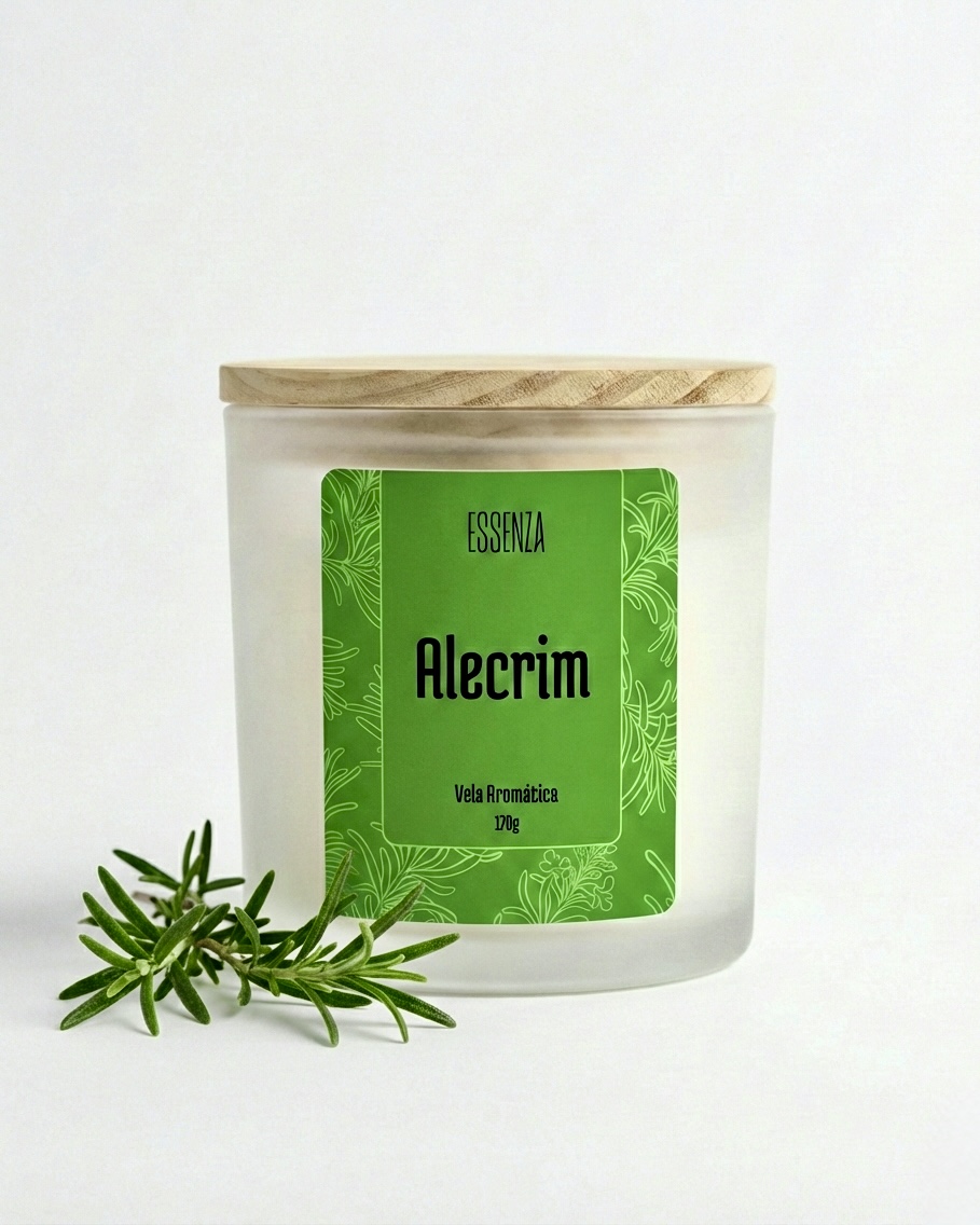 Vela Aromática Alecrim 170g