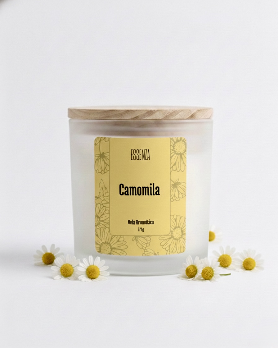 Vela Aromática Camomila 170g