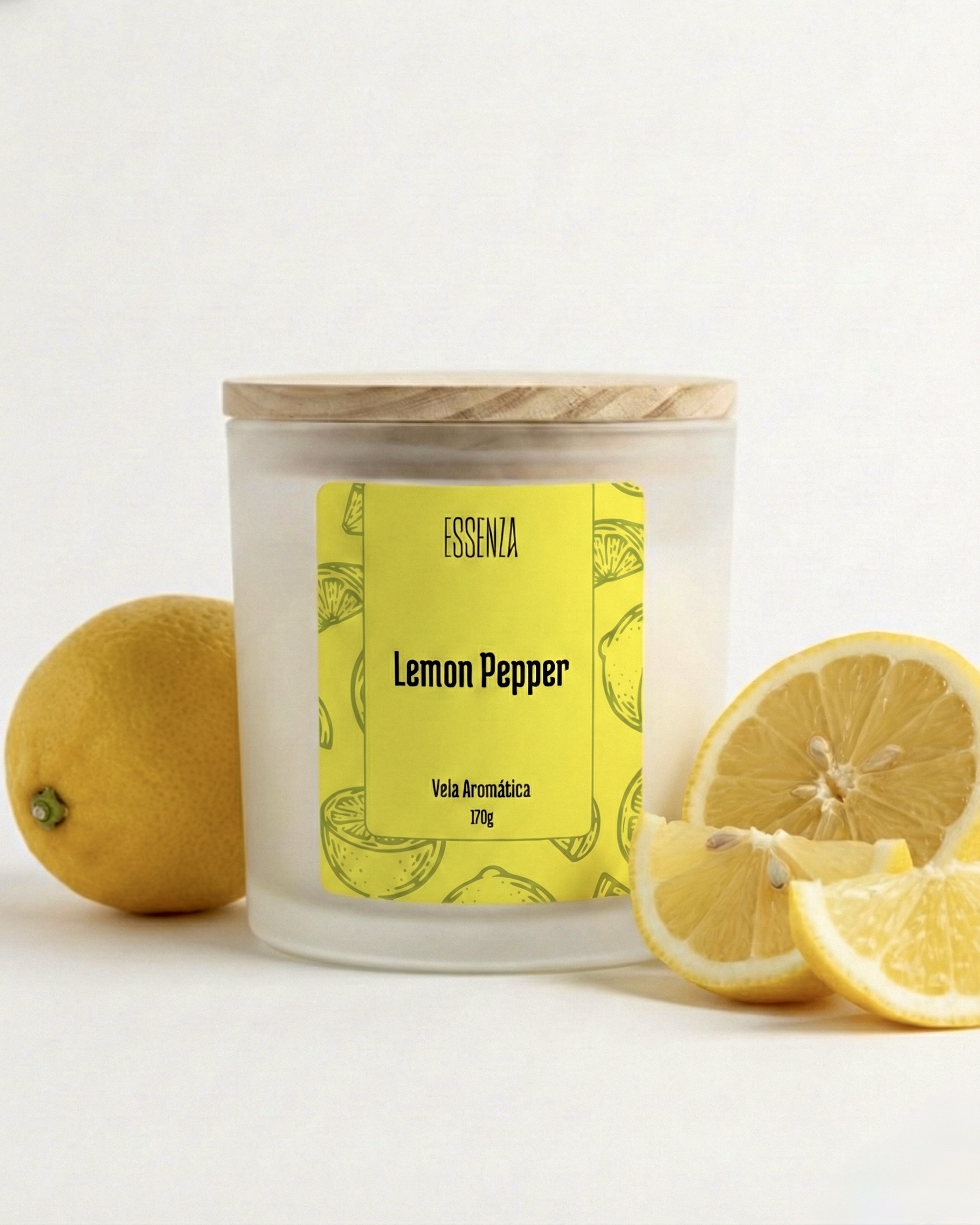 Vela Aromática Lemon Pepper 170g