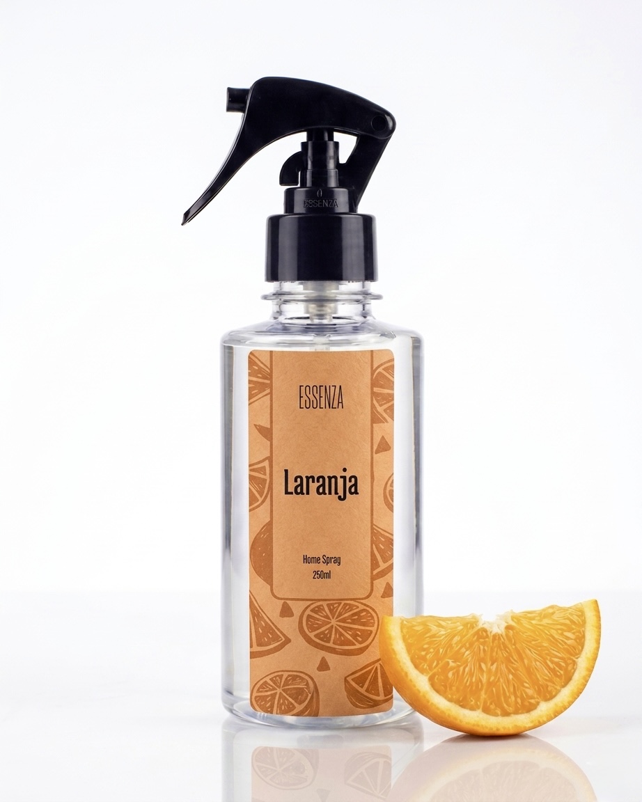 Home Spray Laranja 250ml - Fragrância Cítrica e Revigorante