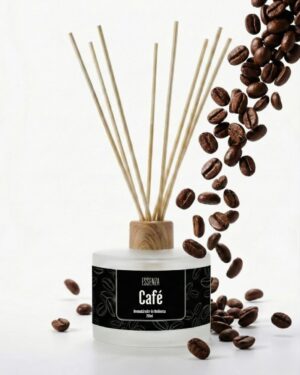 Difusor de Ambiente Café 200ml - Aroma Quente e Energizante para Foco e Aconchego